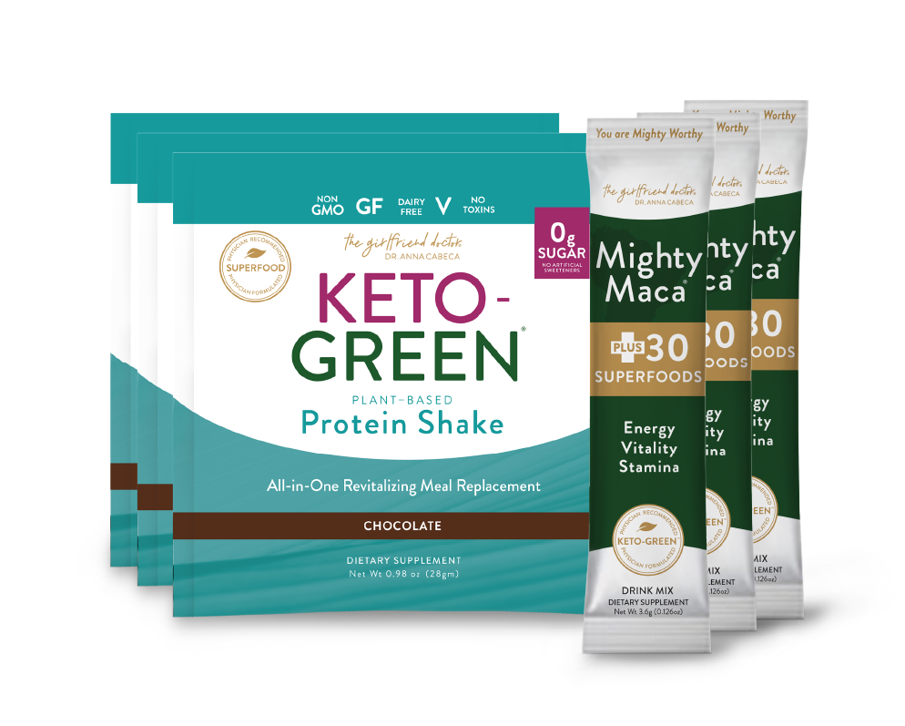Purse Sized Might Maca + Keto Green Shake